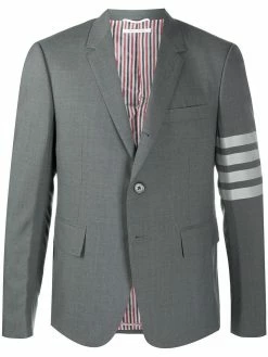 Thom Browne Four-Bar fitted blazer