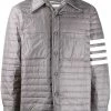 Thom Browne 4-Bar down fill shirt jacket