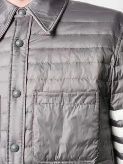 Thom Browne 4-Bar down fill shirt jacket