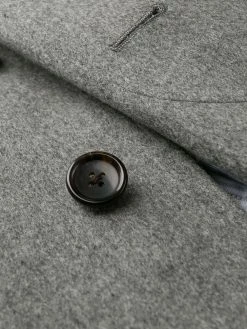 Thom Browne Raglan sleeve cashmere car coat single breasted coats of men 12 Thom Browne raglan-sleeve cashmere car coat