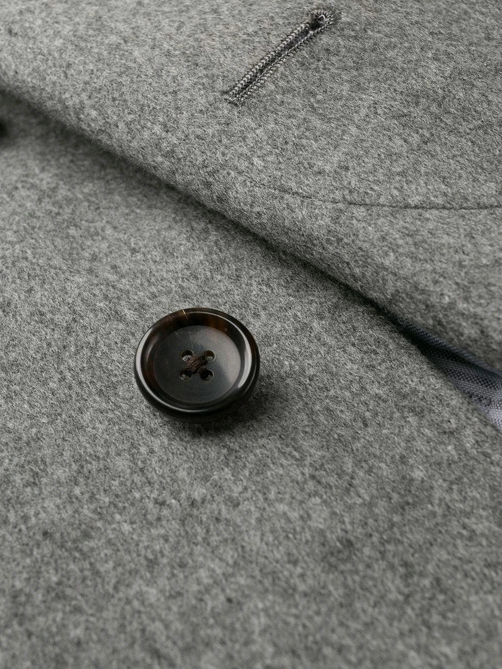 Thom Browne Raglan sleeve cashmere car coat single breasted coats of men 6 Thom Browne raglan-sleeve cashmere car coat