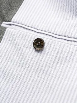 Thom Browne Raglan sleeve cashmere car coat single breasted coats of men 13 Thom Browne raglan-sleeve cashmere car coat