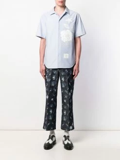 Thom Browne ocean floor appliqué shirt