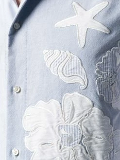 Thom Browne ocean floor appliqué shirt
