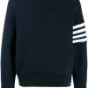 Thom Browne 4-Bar raglan-sleeve sweatshirt