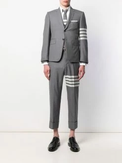Thom Browne 4-Bar plain weave suiting trousers
