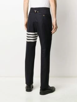 Thom Browne 4-Bar plain weave suiting trousers