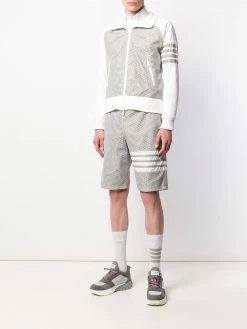 Thom Browne mesh track shorts