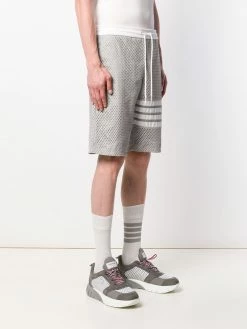 Thom Browne mesh track shorts