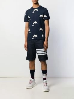 Thom Browne athletic mesh track shorts