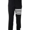 Thom Browne plain weave suiting track pants