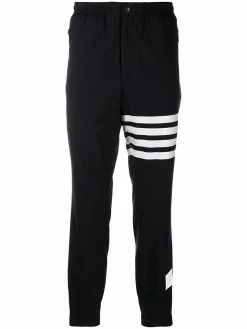 Thom Browne plain weave suiting track pants