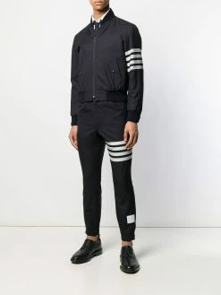 Thom Browne plain weave suiting track pants