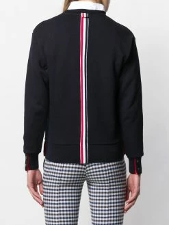 Thom Browne RWB-stripe sweatshirt