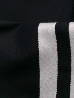 Thom Browne 4-Bar plain weave suiting overcoat