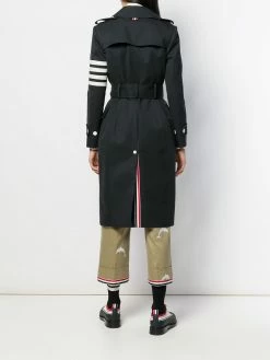 Thom Browne 4-Bar waterproof trench coat