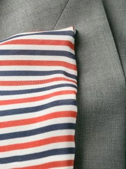 Thom Browne 4-Bar plain weave suiting jacket