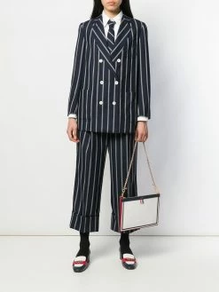 Thom Browne vertical-stripe sack jacket