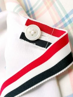 Thom Browne check-print blazer