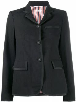 Thom Browne seersucker narrow shoulder jacket