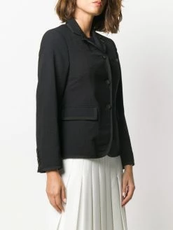 Thom Browne seersucker narrow shoulder jacket