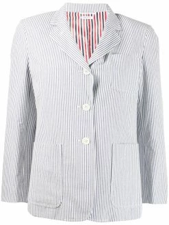 Thom Browne seersucker unconstructed sack jacket