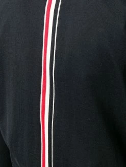 Thom Browne Intarsia stripe v neck cardigan cardigans of women 11 Thom Browne intarsia-stripe v-neck cardigan