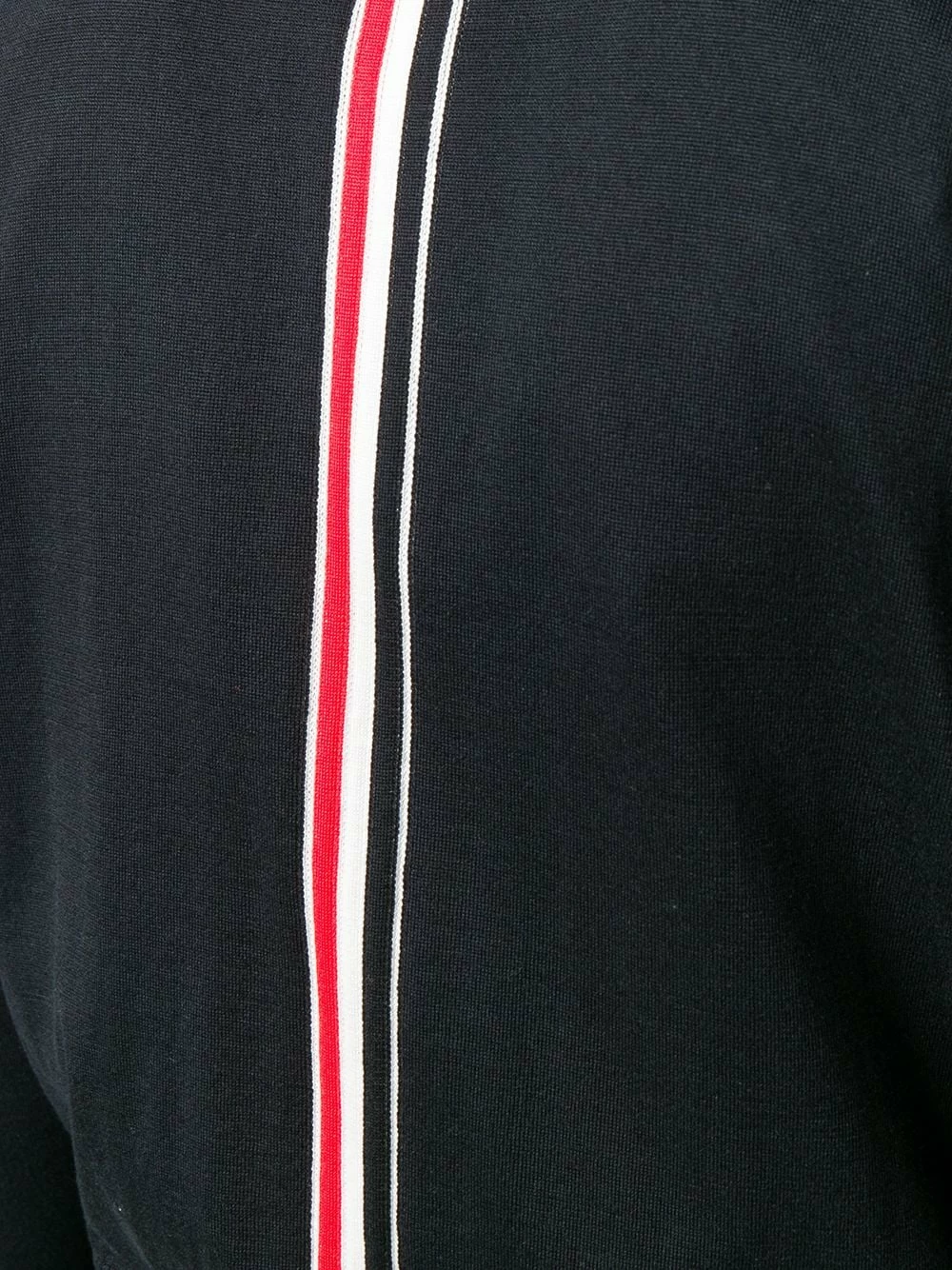 Thom Browne Intarsia stripe v neck cardigan cardigans of women 5 Thom Browne intarsia-stripe v-neck cardigan