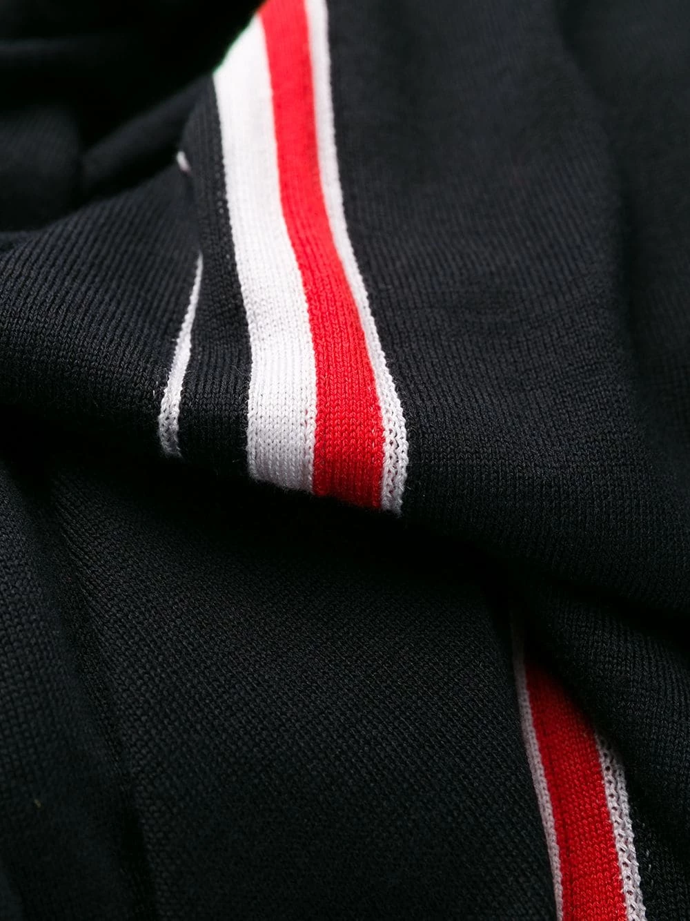 Thom Browne Intarsia stripe v neck cardigan cardigans of women 7 Thom Browne intarsia-stripe v-neck cardigan