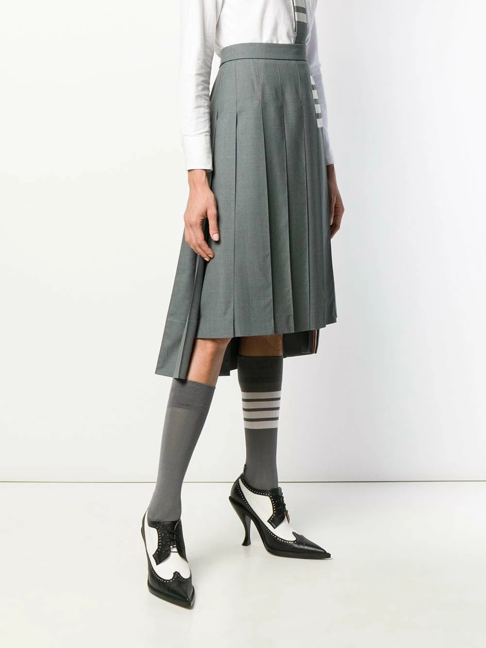 Thom Browne 4 Bar pleated skirt pleated skirts of women 3 Thom Browne 4-Bar pleated skirt