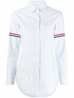 Thom Browne university-stripe Oxford shirt