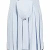 Thom Browne seersucker striped pleated skirt