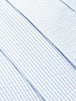 Thom Browne seersucker striped pleated skirt