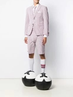 Thom Browne RWB seersucker striped sport blazer