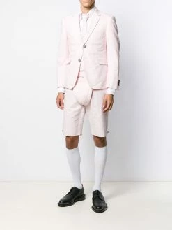 Thom Browne seersucker striped sport blazer