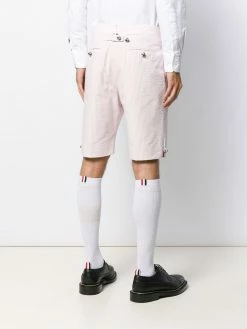 Thom Browne seersucker striped shorts