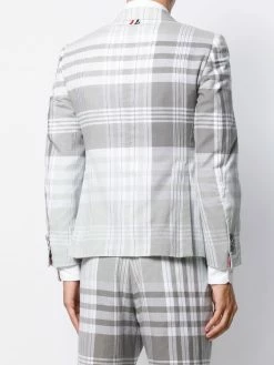 Thom Browne plaid Madras-print sport blazer