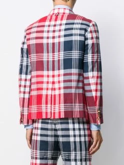 Thom Browne plaid Madras-print sport blazer