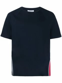 Thom Browne interlock RWB stripe T-shirt