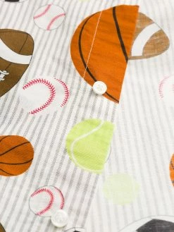 Thom Browne fun-mix balls print short sleeve shirt