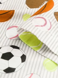 Thom Browne fun-mix balls print short sleeve shirt