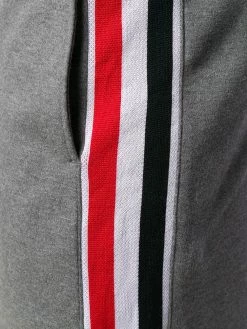 Thom Browne Interlock RWB stripe shorts running shorts of men 11 Thom Browne interlock RWB stripe shorts