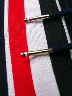 Thom Browne interlock RWB stripe shorts