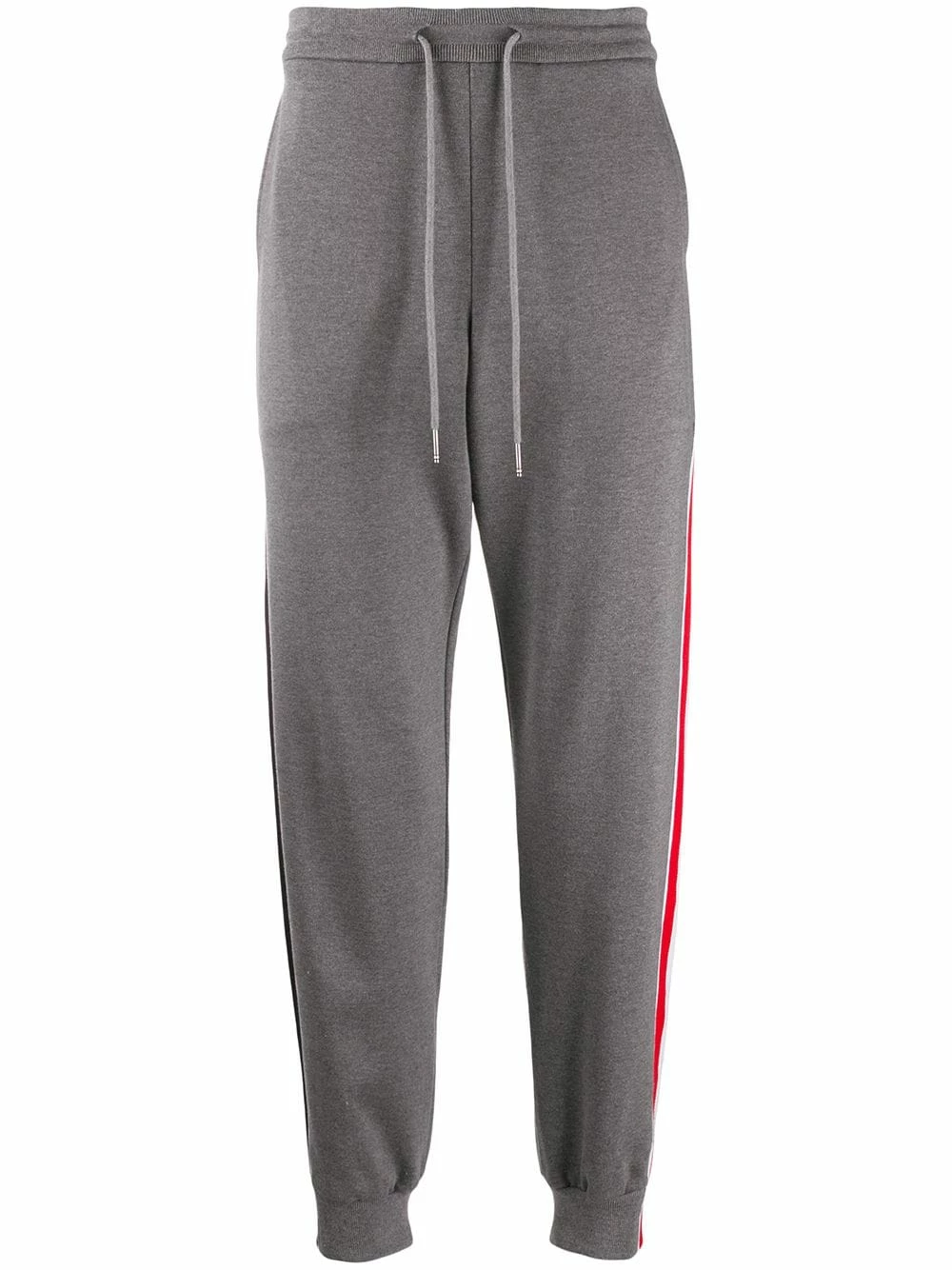 Thom Browne Interlock RWB stripe track pants sweatpants of men 1 Thom Browne interlock RWB stripe track pants