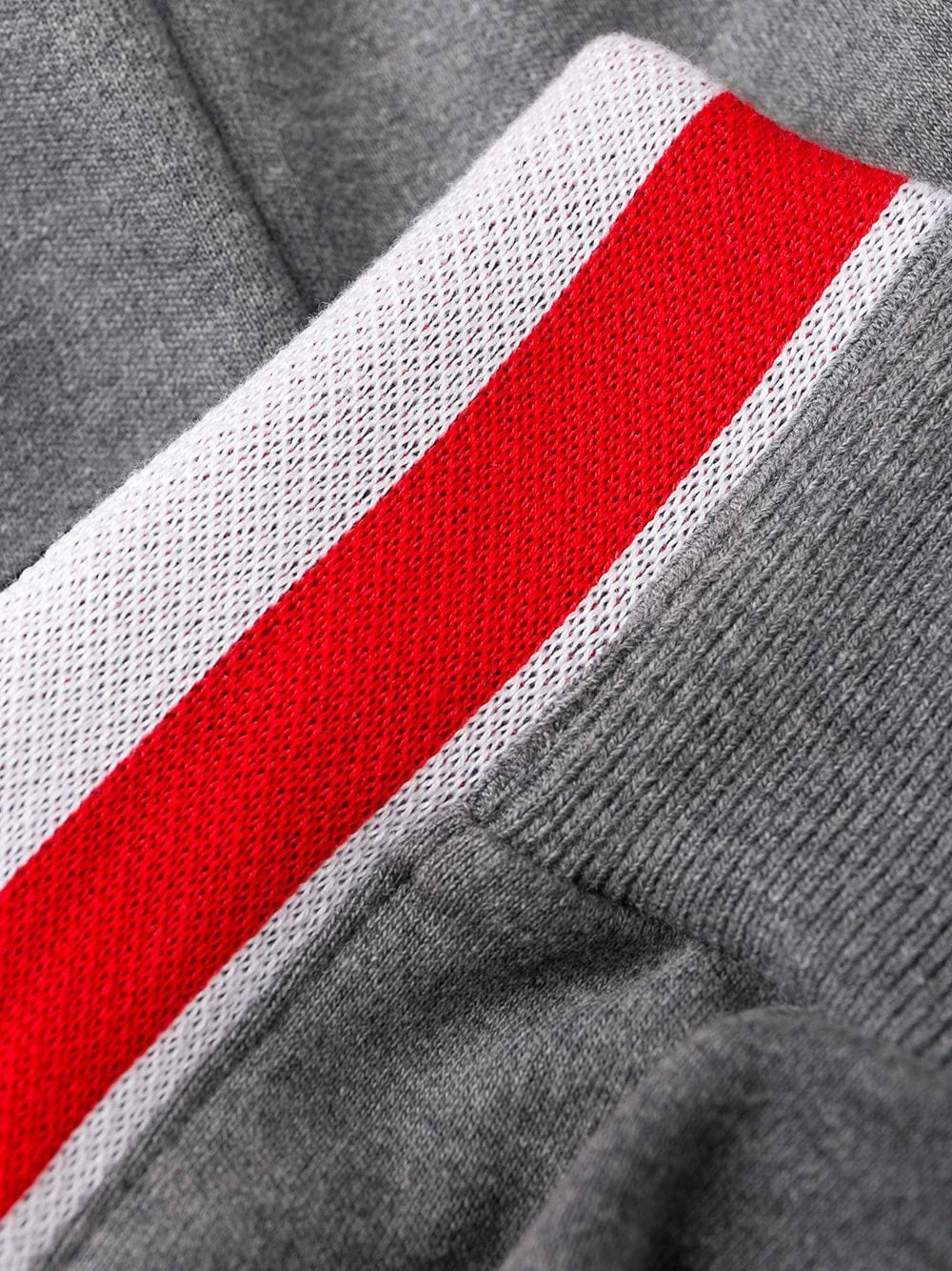 Thom Browne Interlock RWB stripe track pants sweatpants of men 7 Thom Browne interlock RWB stripe track pants