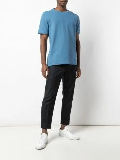 Thom Browne Center-Back Stripe Piqué T-shirt