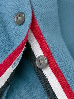 Thom Browne Center-Back Stripe Piqué T-shirt