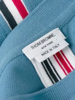 Thom Browne Center-Back Stripe Piqué T-shirt