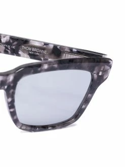 Thom Browne tortoiseshell-effect sunglasses