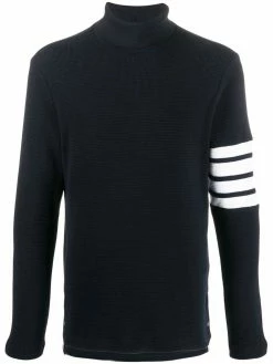 Thom Browne waffle-knit jumper